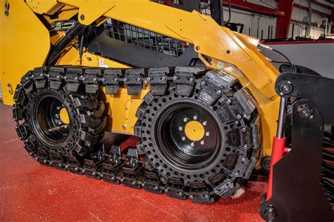 chains for skid steer tracks|skid loader tracks over tires.